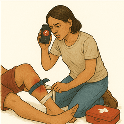 DELIVER IMMEDIATE FIRST AID
